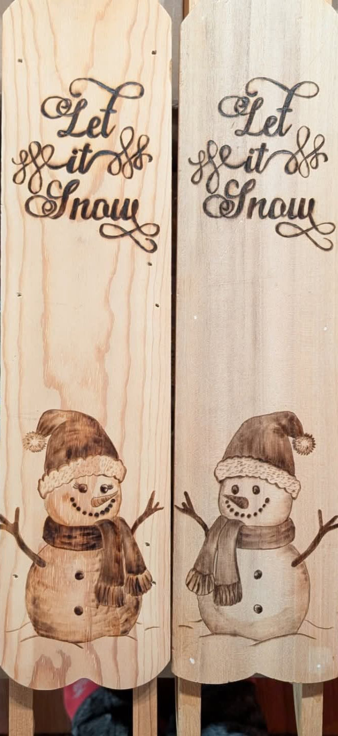 Snowmen Sleds