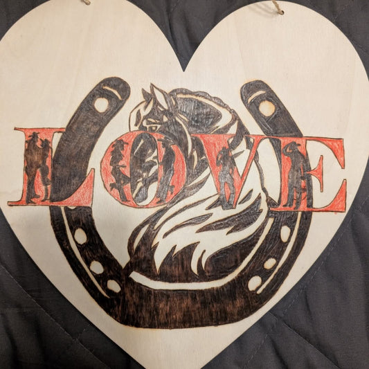 Horse Horseshoe LOVE