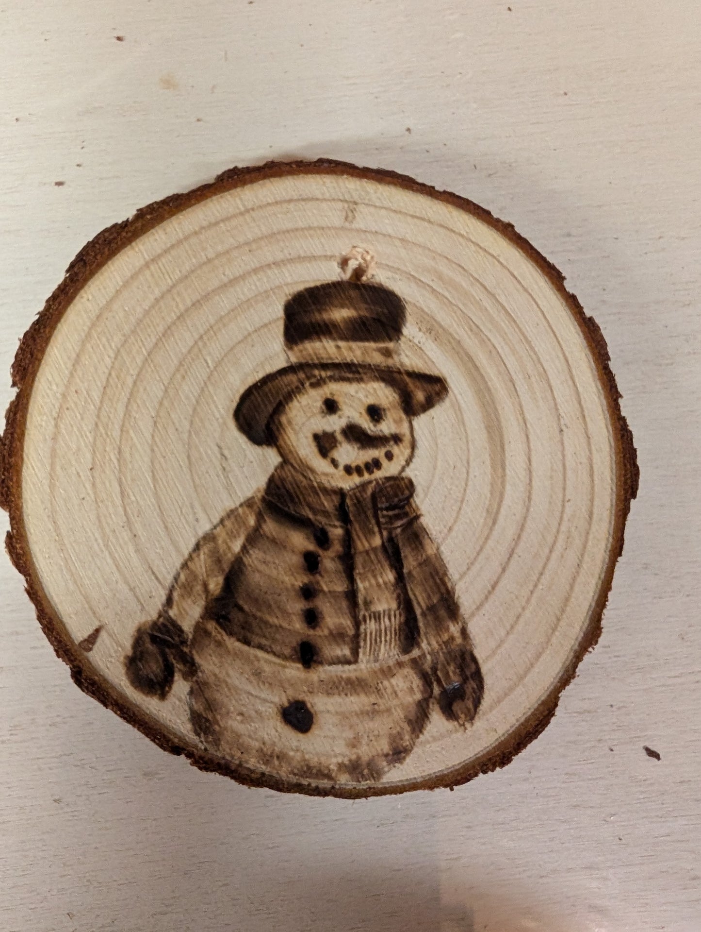 Snowman ornament 1